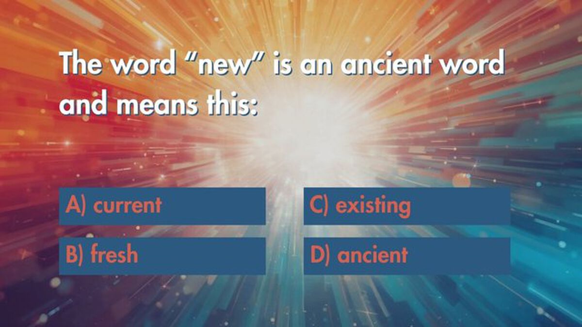 All Things New image number null